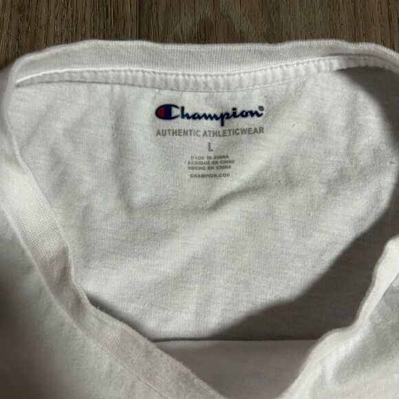 Girls CHAMPION Authentic Athletic wear t shirt size Large - Picture 3 of 4